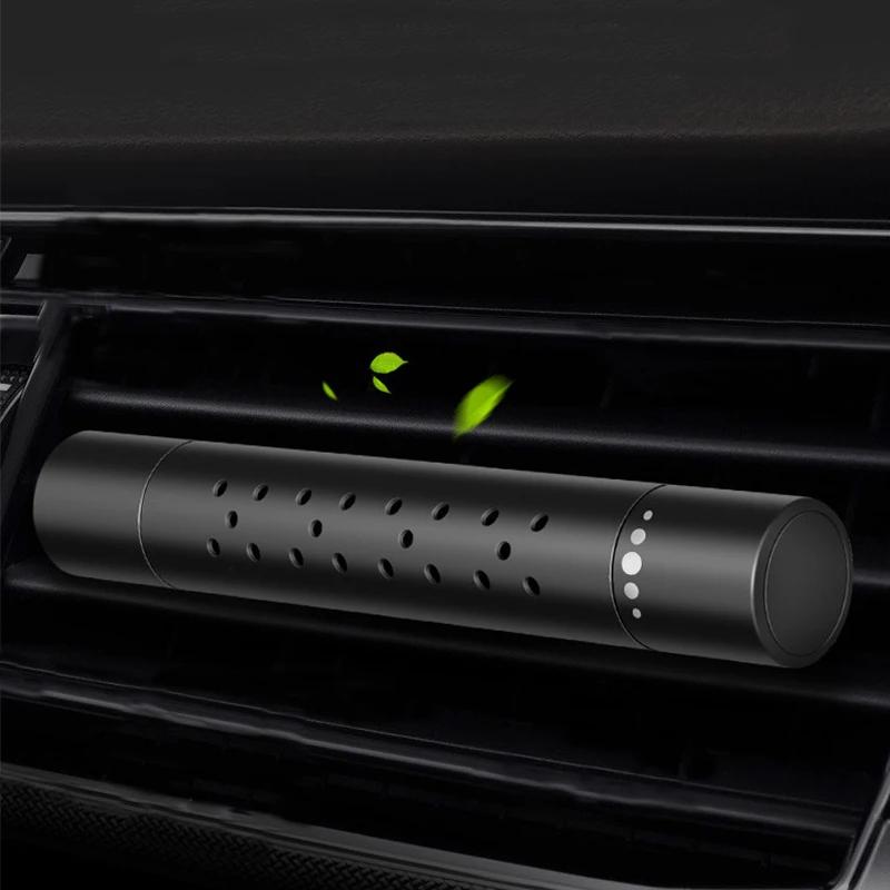 Auto Lufterfrischer Fester Parfümhalter Lüftungsschlitz Diffusor Halter Duft Legierungsmaterial 5 Farben Auto Innenzubehör