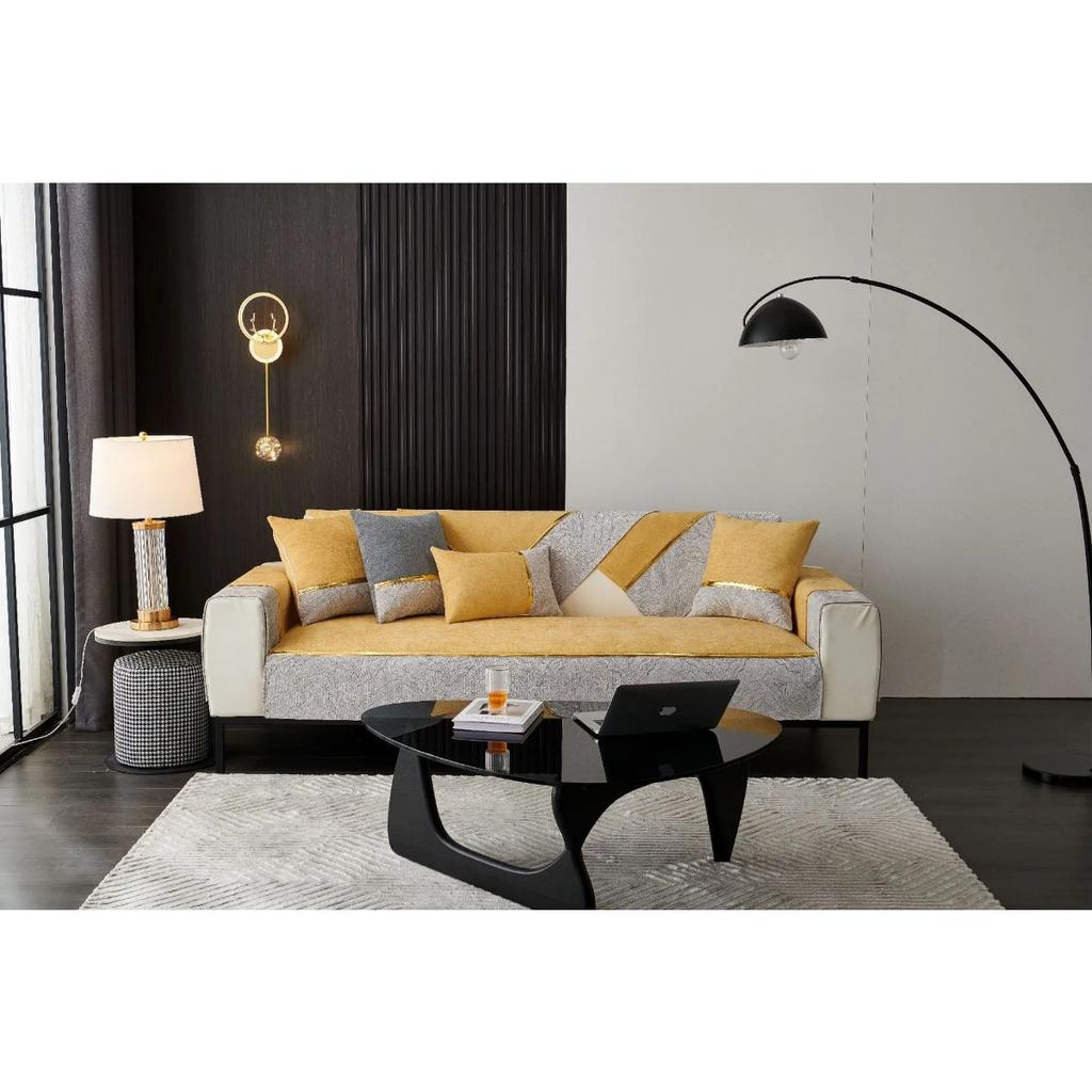 Luxury Chenille Sofa Cover Nordic Four Seasons Universal Anti-slip Sofa Cushion Home Living Room Decoration Sofa Towel Slipcover