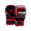 Rękawice treningowe MMA StormCloud Lynx Czarne/Czerwone 7oz M/L