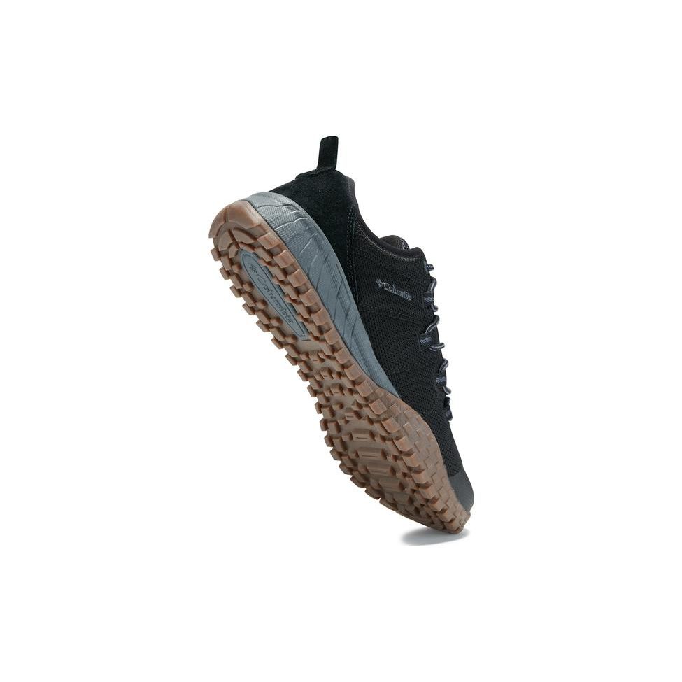 Columbia Bequemer Griff Lässig Langlebig Atmungsaktiv Niedrig geschnitten Outdoor Funktionale Schuhe Herrenschuhe Schwarz Grau BM5972-010
