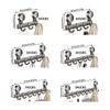 Strong Suction Cup Hook Strong Load-bearing Adhesive Rack Hook for Bathroom And Kitchen Organization