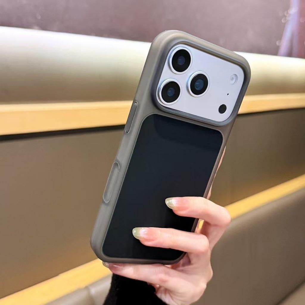 Compatible with Apple 17 Pro Max iPhone 16/15 Anti-fall Frosted Ice Cream Jelly Phone Case