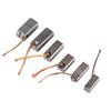 Compatible Carbon Brushes for Valeo, Remy, Jenory, Hanla Alternators - 4.5x6.5x17 mm, High Wear Resistance