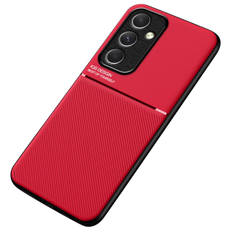 

Для Samsung Galaxy A25 5G (Глобальный) (161,0 х 76,5 х 8,3 мм) Чехол из ПУ кожи Тонкий Противоударный Задняя крышка Red