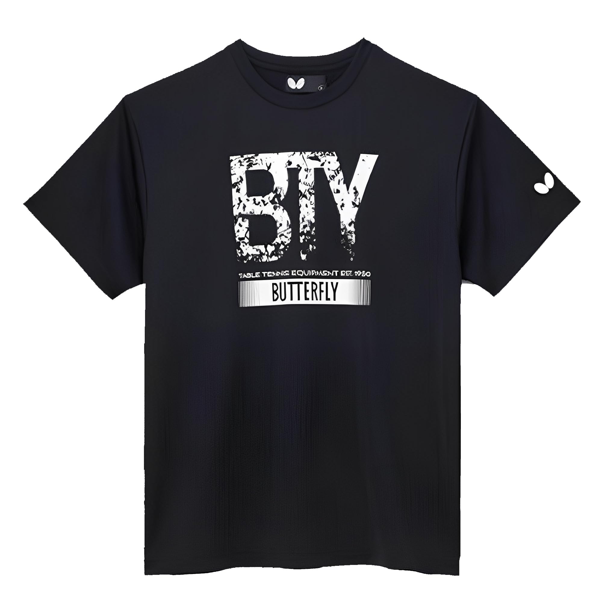 

Выставочный лимитированный выпуск Настольный теннис Butterfly 25 47350 Tamas Лимитированный выпуск Алфавит Черный x [BUTTERFLY] BTY-Футболка (JP, Jaspo, L, 10, Белый)