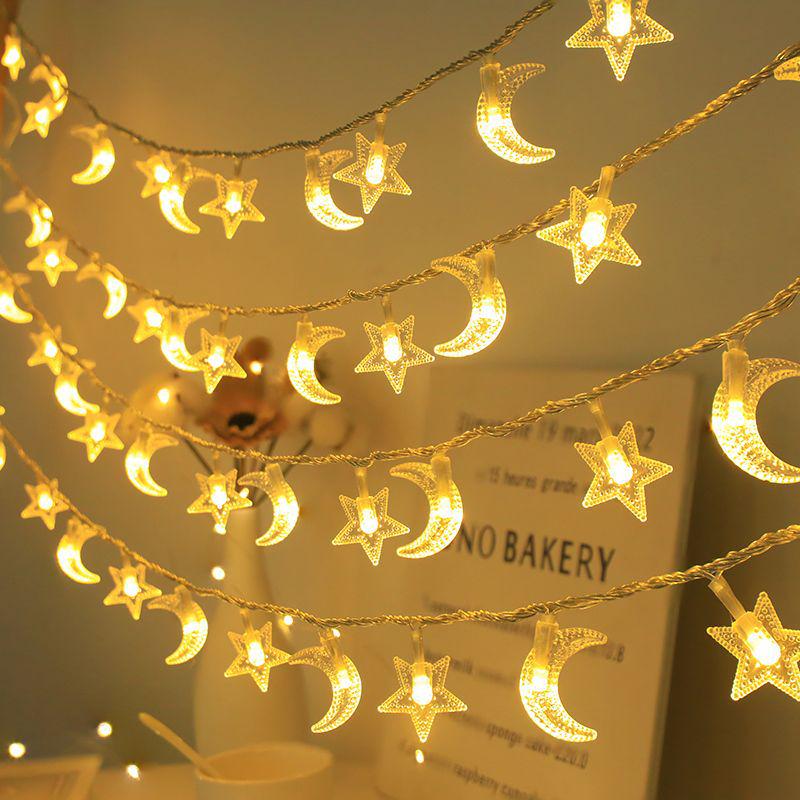 Outdoor Solar LED String Lights - Colorful, Energy-Saving, Long Battery Life