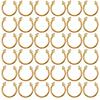 36PC Stainless Steel Horseshoe Septum Piercing Lot Horseshoe Nose Piercing Ring Bulk Fake Nose Ring Horseshoe Earring Cartilage