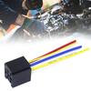 Weatherproof 80A Automotive Relays Socket Harness Featuring Waterproof & Dustproof Design Enhances Vehicle Performances
