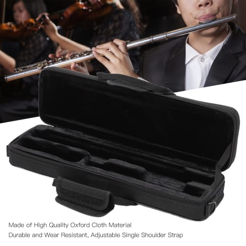Flute Case, Waterproof, Wear-Resistant, Durable Oxford Cloth Flute Case Cover for 16-Hole Flute