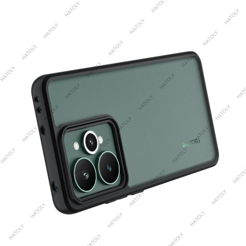 For Realme 15 Pro 5G Case for Realme 15 15Pro 5G Cover Simple Black Matte Shell Anti-fingerprint Phone Case For Realme 15 Pro 5G