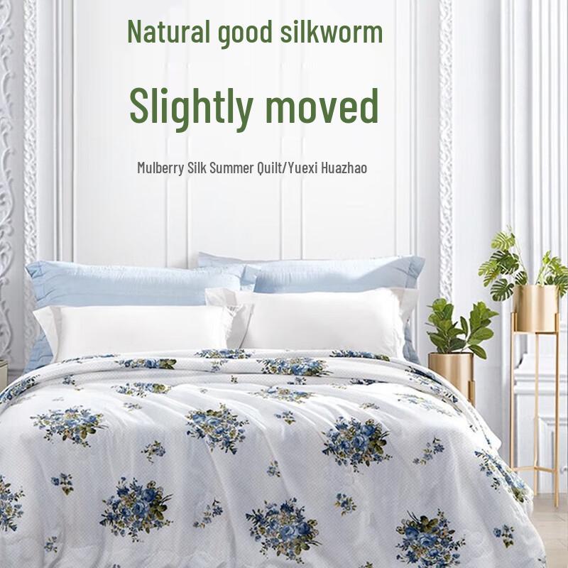 

Fuanna Washable Tussah Silk Summer Quilt