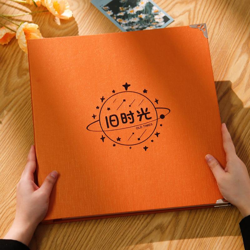 Álbum de Fotos Autoadhesivo Hecho a Mano de Gran Capacidad para Recuerdos Familiares y de Bebé