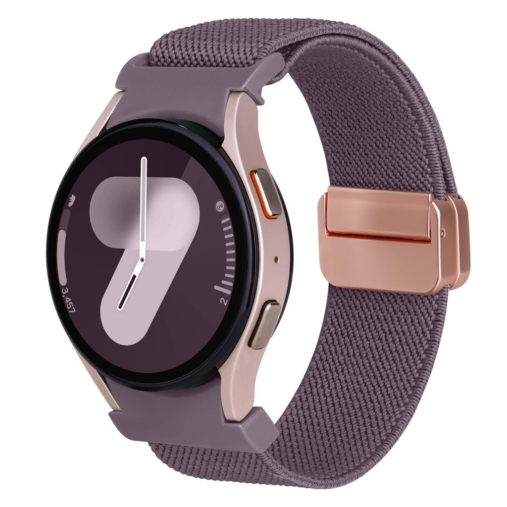 Magnetic Nylon loop Band For Samsung Galaxy Watch 7 6 4 classic No Gaps bracelet Galaxy watch 6 4 5 pro 44mm 47 40mm 20mm straps