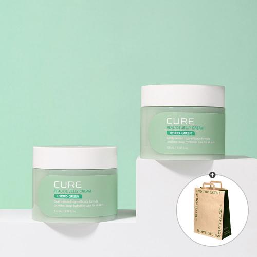 Kim Jung Moon Aloe Cure Real Aloe Jelly Cream 100ml (2-Pack) NONE