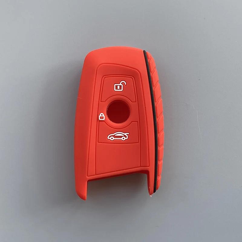 New silicone key fob cover case protect skin hood for BMW F10 F20 F30 Z4 X1 X3 X4 M1 M2 M3 E90 1 2 3 5 7 SERIES Remote keyless