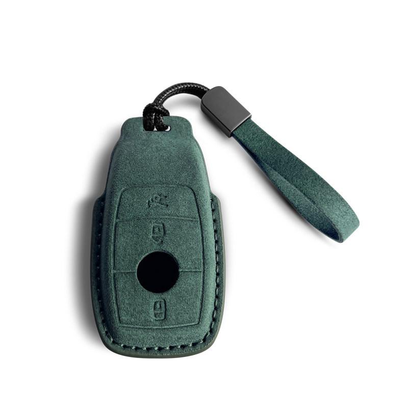 Mercedes Key Case: Compatible with 24 Models Including C260L, E300L, GLC, GLE, S-Class, GLA Car Key Shell Buckle