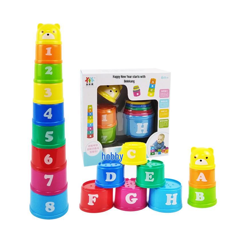 Children's Mental Focus Battle Stacking Cups: Early Education and Hand Speed Training Game