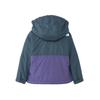 The North Face Baby Compact Nomad Atlantic Deep Size 90 Jacket, Unisex, Windproof, Water-Repellent, Lightweight, Green/Cave Blue,