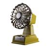 Small Electric Fan Retro Desk Fan with Low Noise and Energy Saving Feature Plastic Texture Suitable for Indoor Space