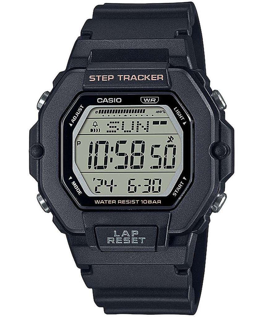 Casio Digital Quartz Watch with Plastic Resin LWS-2200H-1AVEF Strap, Men's, Strap.