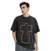 Justice Band Logo Muzyczne Krzyż Klasyczny Męskie Unisex, Najlepsze Damskie Lata 90., Retro, Aktualnie Modny Koszulka Ubrania Męskie Koszulki Męskie