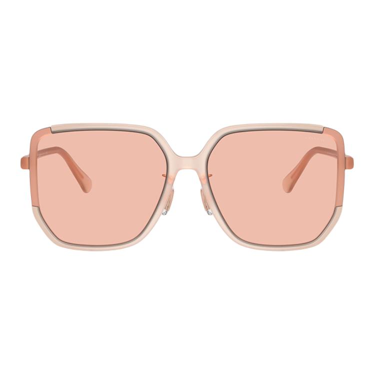 Coach Logo Lens Acetate Frame Irregular Sunglasses Women sunglasses 0HC8401D58098464