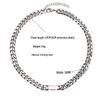 Men's Chunky Cuban Necklace: European-American Style Titanium Steel Hip-Hop Chain