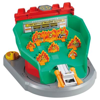 TAKARA TOMY Tomica Grutto Change Sound Fire Training School Mini Car Toy Ages 3+