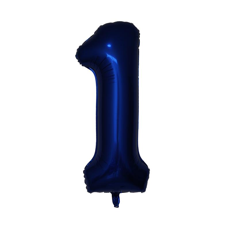 

40-дюймовый темно-синий фольгированный шар с цифрами от 0 до 9, Globos, украшение для детского дня рождения, игрушка для детского душа, подарки для выпускников 40inch