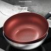 ASD 304 Stainless Steel Honeycomb Non-stick Wok