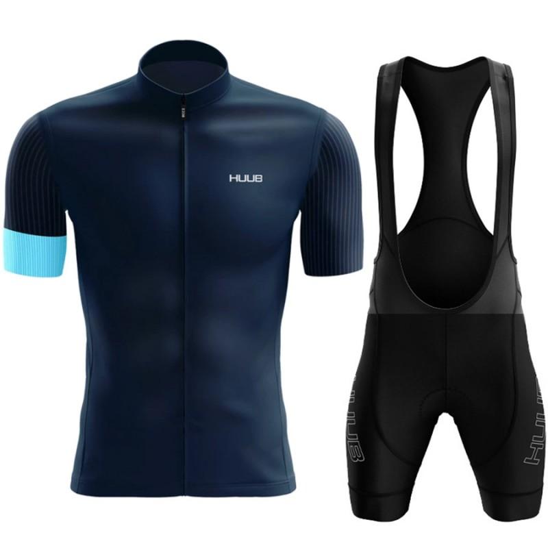 HUUB Mens Cycling Jersey Set Short Sleeve Quick Dry Breathable Mountain Road Bike Apparel