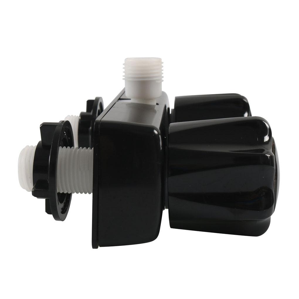 RV Shower Faucet RV Shower Diverter RV Shower Faucet Valve Diverter With Black Knobs
