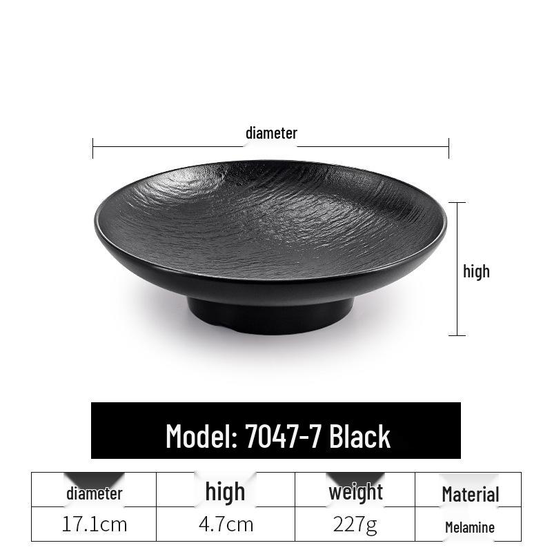 Creative High-Footed Melamine Dessert and Buffet Plate
