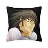 L Lawliet Death Note Pillow Cases Anime Japan Manga Cushion Covers Custom Zipper Decor Pillowcover for Home 45x45cm