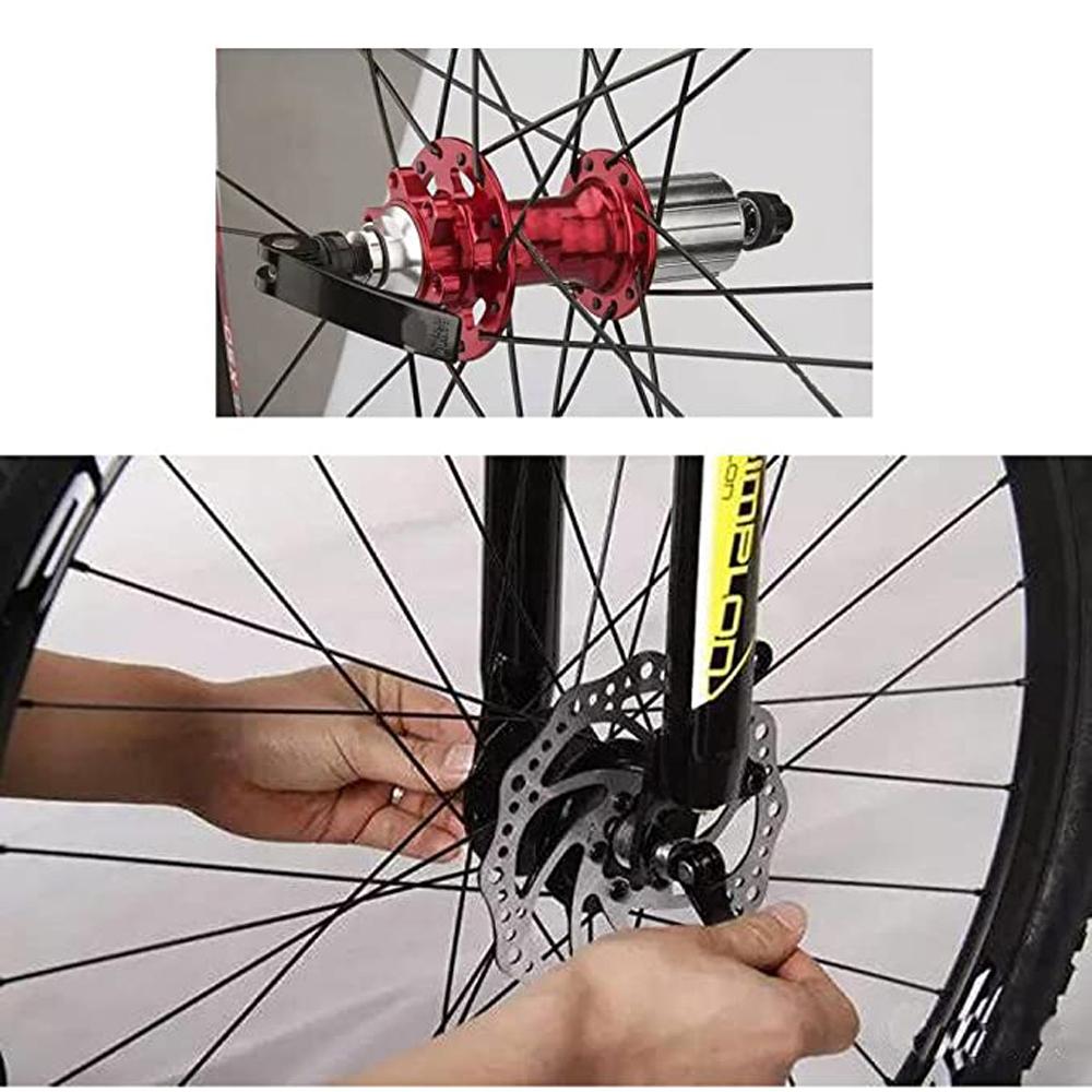 Mountain Bike Front Rear Bicycle Hollow Shaft Bicycle Quick Release Hub Bicycle Wheel Hub Bike Axle