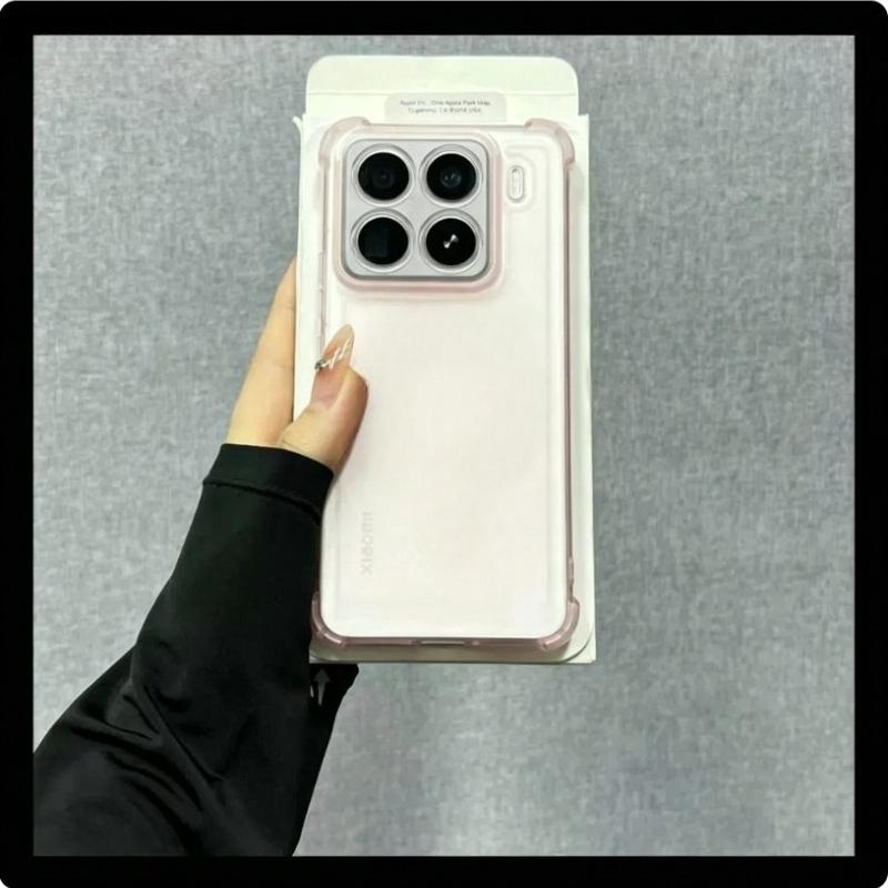 Airbag TPU Shockproof Matte Case For Xiaomi 17T Pro Translucent Soft Silicone Protection Cover For Xiaomi MI15T Pro 15 T Bumper