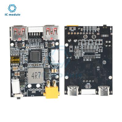 2-7S 100W Charging Module Dual USB&Type C Fast Charging Mobile Power MotherBoard Support Lithium Battery Lithium Iron Phosphate