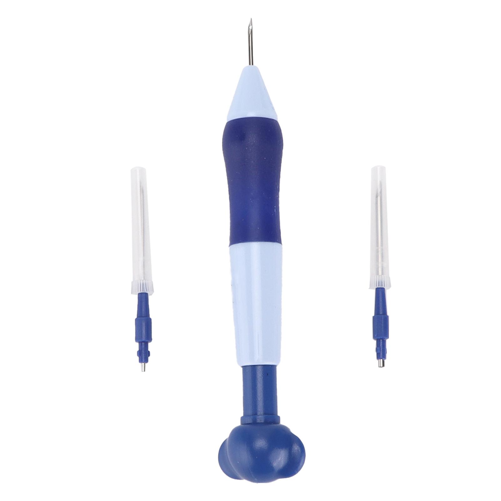 Punch Needle Yarn Knitting HandMade Weaving Embroidery Tool with ABS Plastic Handle