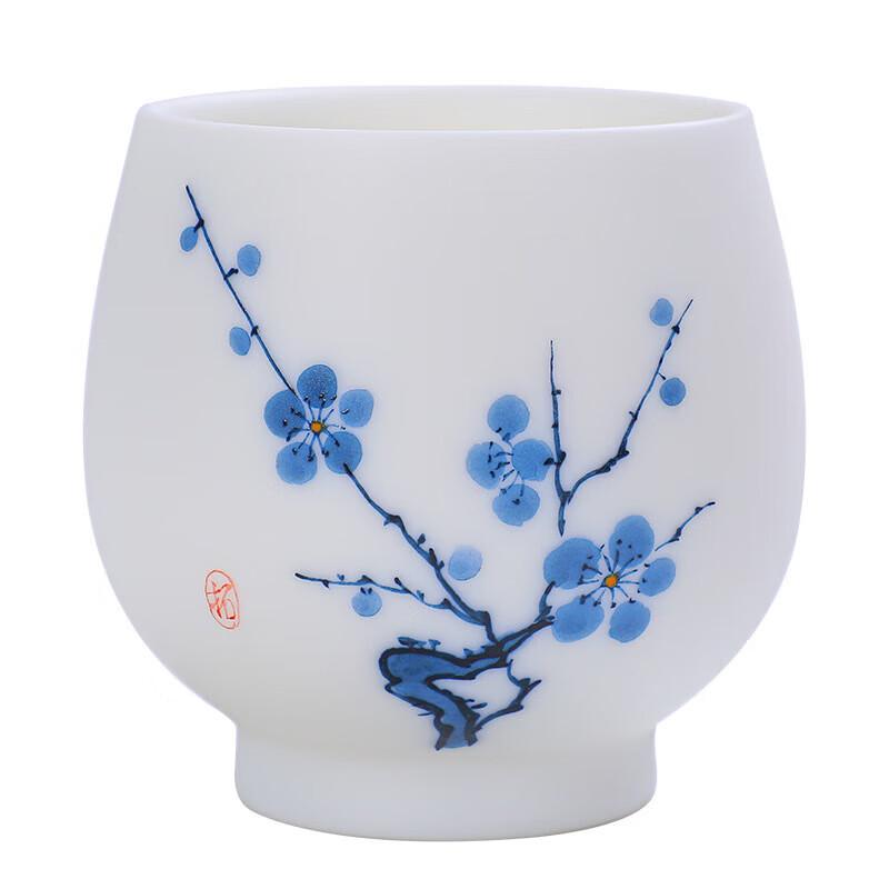 Tuopai Ceramic Plum Blossom Tea Cup