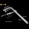 Jundingying 600x180mm Heavy Duty F-Clamp