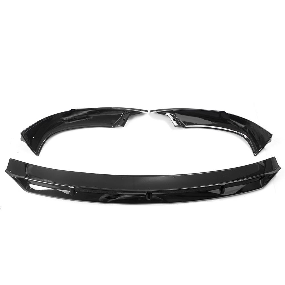 Tesla Model Y Three-Stage Front Lip: Anti-Collision Wind Deflector & Exterior Enhancement.