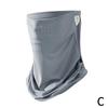 Unisex UV Protection Outdoor Neck Wrap Cover Sports Sun Proof Bib Ice Silk Mask Face Cover Neck Wrap Cover Sunscreen Face Scarf