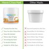 Mamaearth Vitamin C Face Mask For Glowing Skin With Kaolin Clay And Turmeric Extract - Skin Brightening Clay Mask 100g