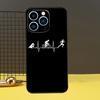 Schwimm Radlauf Triathlon Handyhülle Für iPhone 11 12 13 14 16 15 Pro Max Mini 7 8 Plus X XR XS Max Hülle