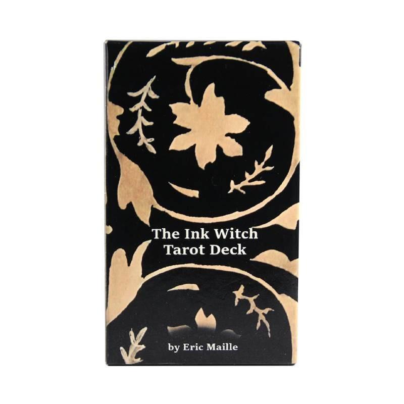 Premium Copper Paper Green Glyphs Lenormand Tarot Cards For Insightful Readings