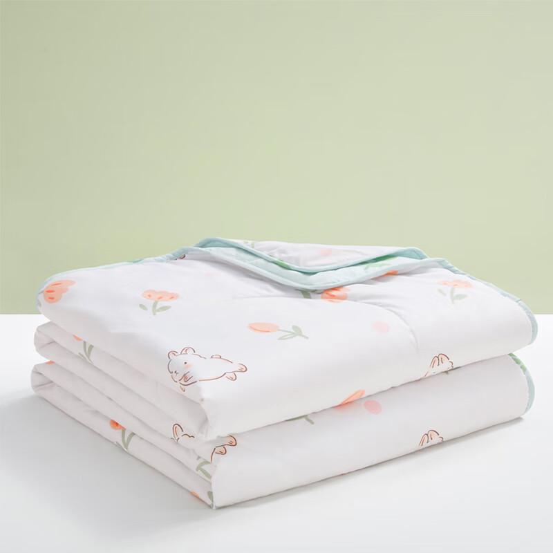 BEYOND HOME TEXTILE Tulip Rabbit Summer Fiber Quilt