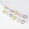 10/20Pcs Brass 18K Gold Color Plated Open Jump Rings Split Rings Locking Connector Necklace Bracelets Jewelry Making Accessories