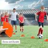 25/50Pcs Colorful Training Marker Cones Durable Soccer Cones  Football Training Equipment