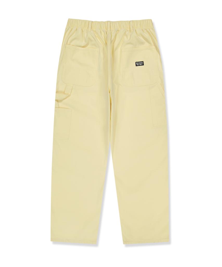 YESEYESEE Brushed Work Pants Yellow