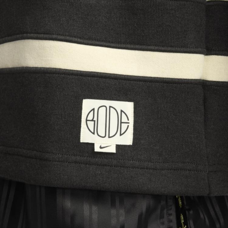 Nike X BODE Astro Grabber Knit V-Neck Loose Long Sleeve T-Shirt Unisex Tops Shadow-Brown Natural-Linen-White FJ0218-235